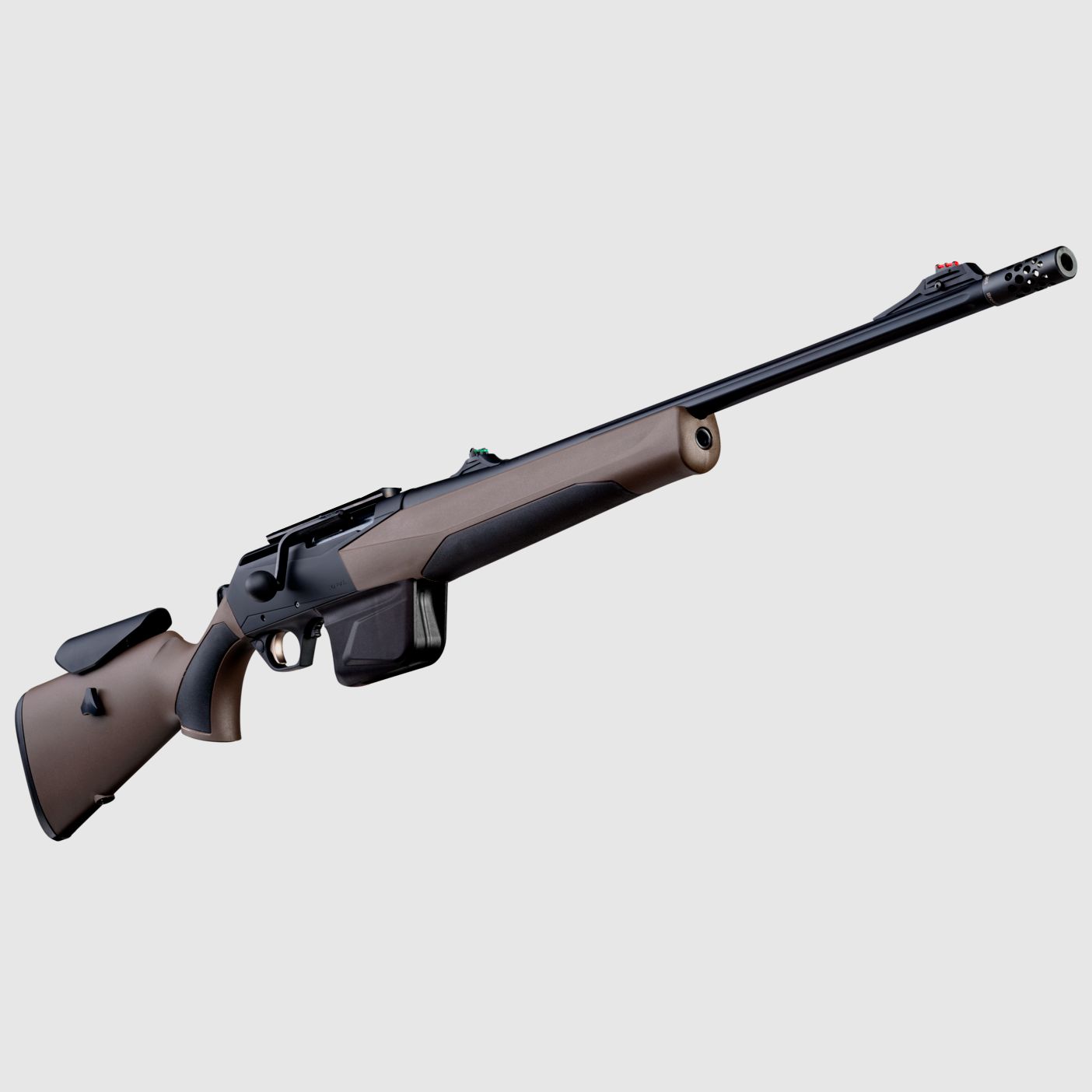 Browning Maral Standard Compo Brown Adj Fluted Hand Cocking Repetierbüchse