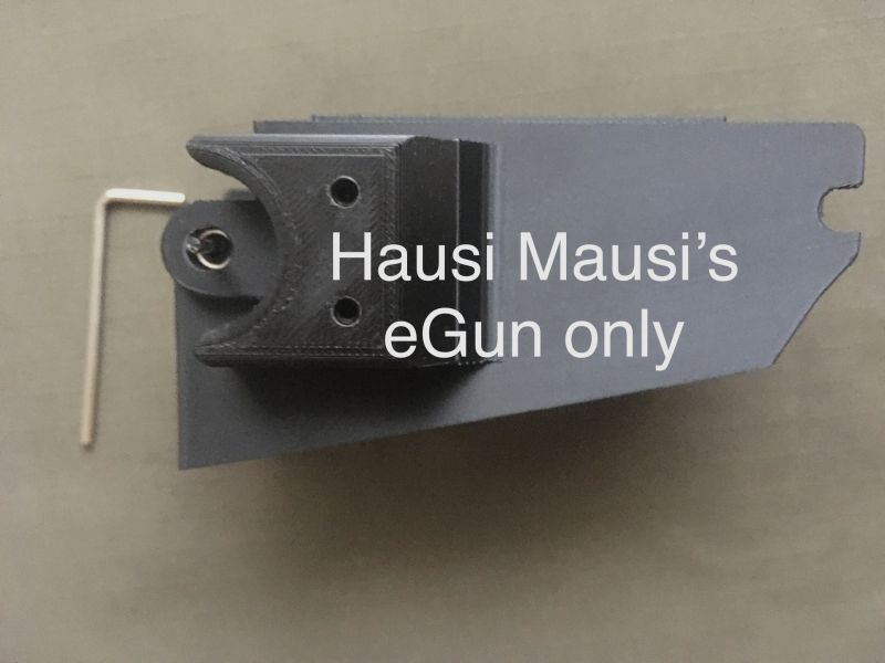 Hausi Mausis Notfall-Ersatz Stanag Magwell, Hk243, G36, Steyr G62, schwarz, black