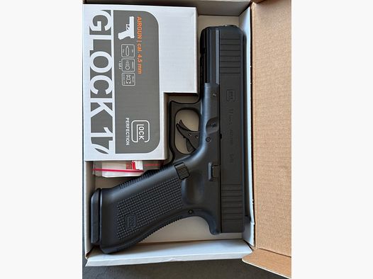 GLOCK 17, Gen5, pistolet Co2, kaliber 4,5mm, diabolo blowback(P18) ZESTAW !! NOWY i OVP