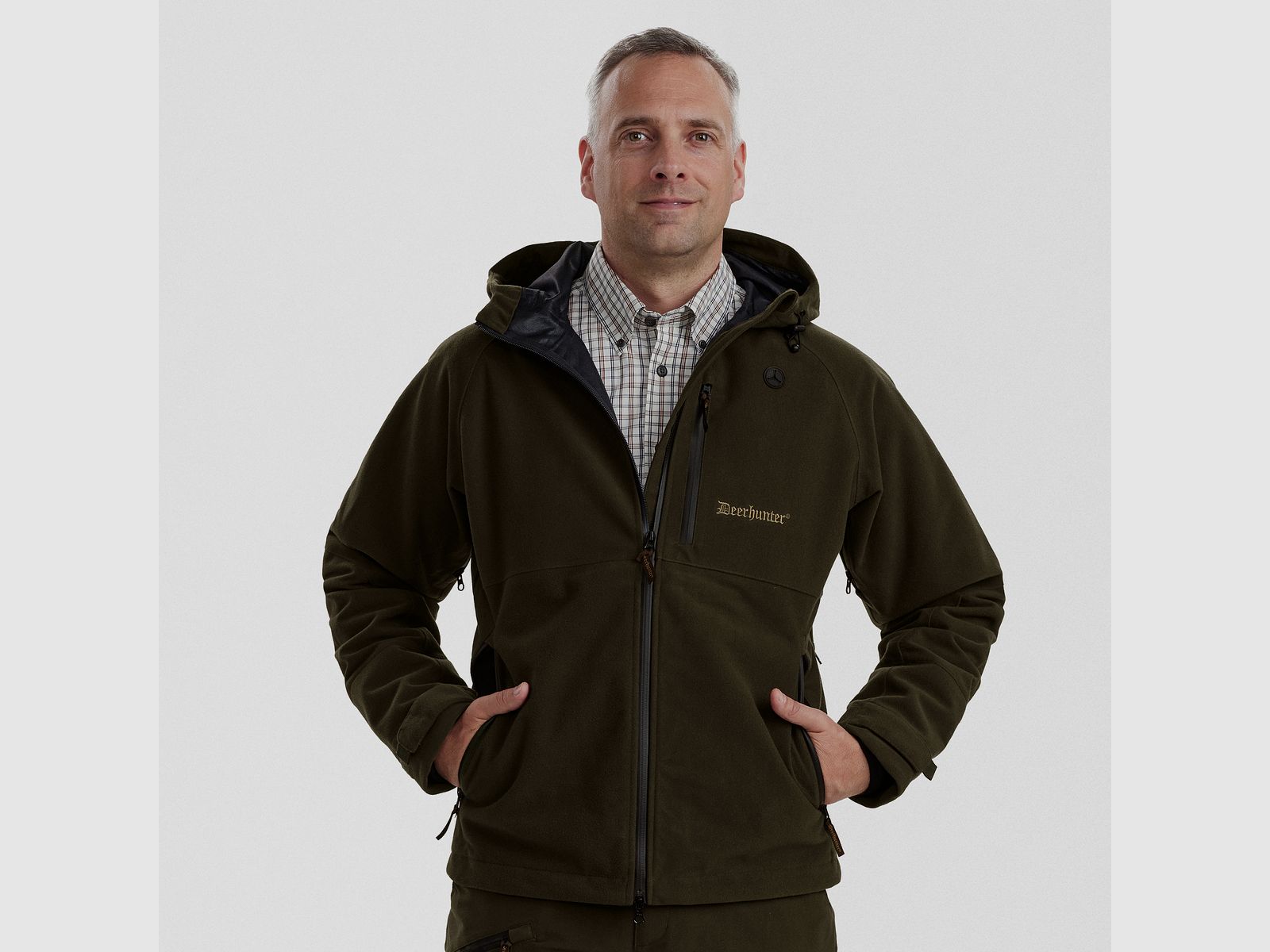 PRO Gamekeeper Jacke - Kurz - Peat – Größe: 2XL