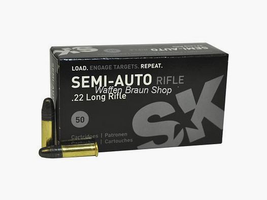 SK Randfeuerpatronen Semie-Auto Rifle 50 Stück