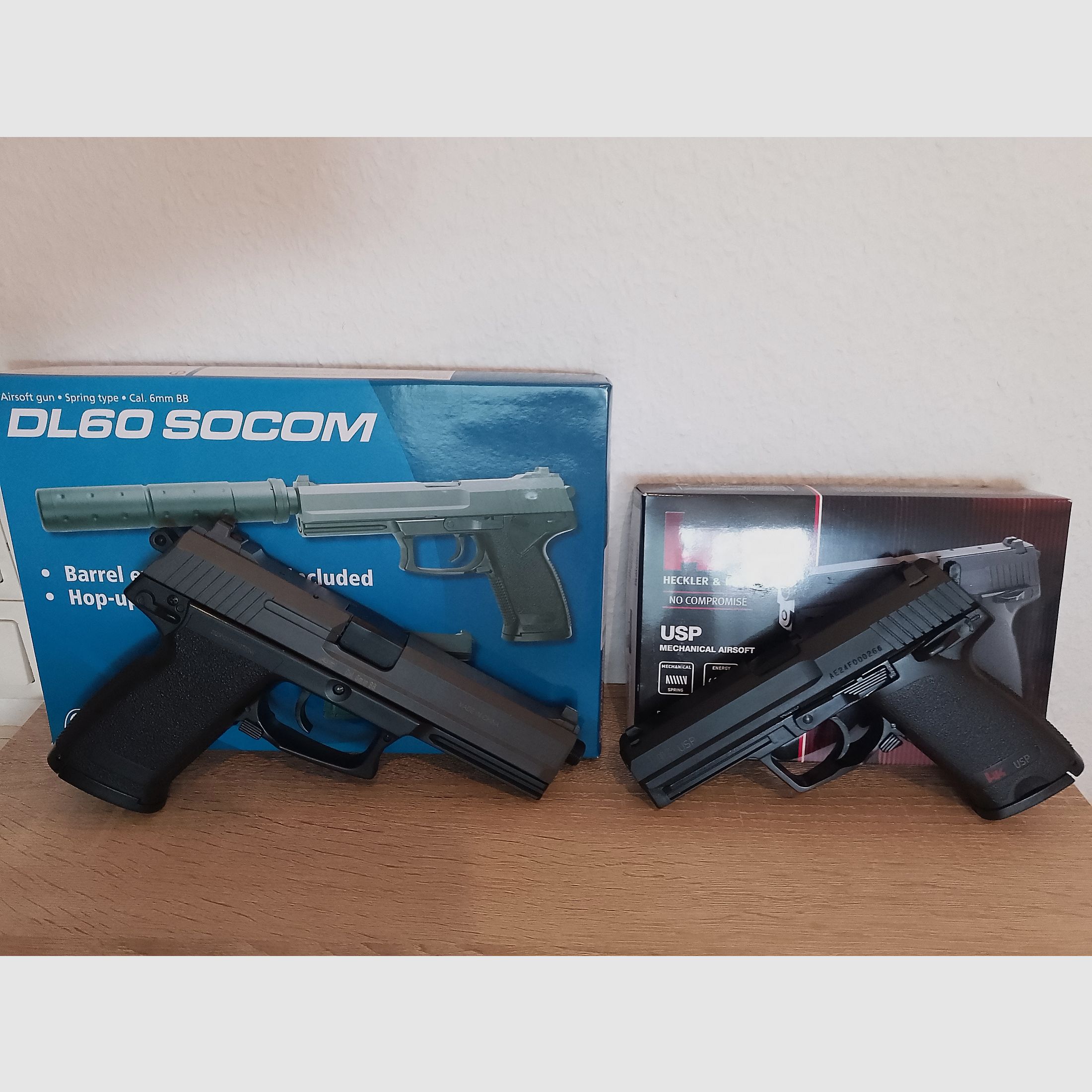 HK USP & DL Socom Federdruck 6mm