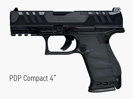 Walther PDP Compact Pistool 4 Inch 9mm Luger