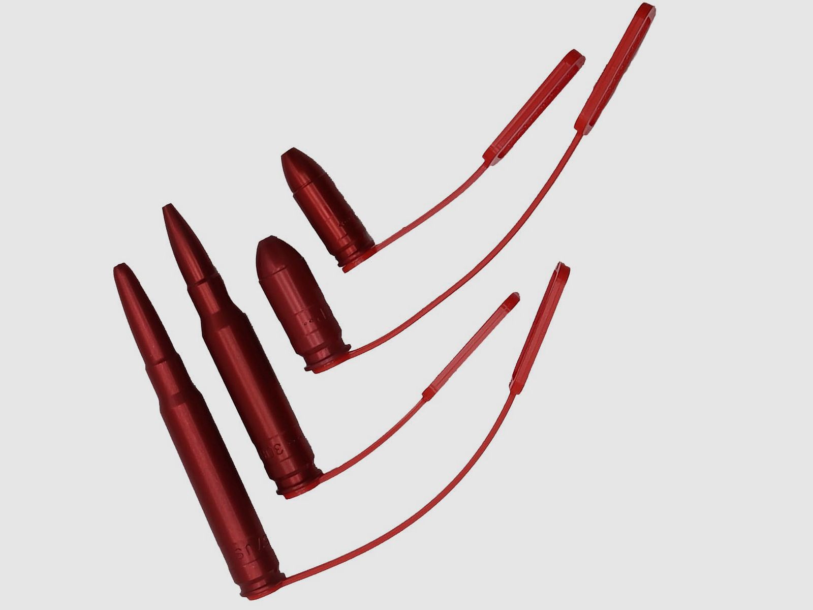 Alu Pufferpatrone mit Sicherheitsfahne - .300Win Mag