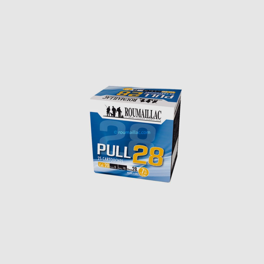 CARTOUCHES ROUMAILLAC PULL 28 CALIBRE 20, image 2 sur 3