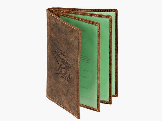 Estuche de licencia de caza ciervo