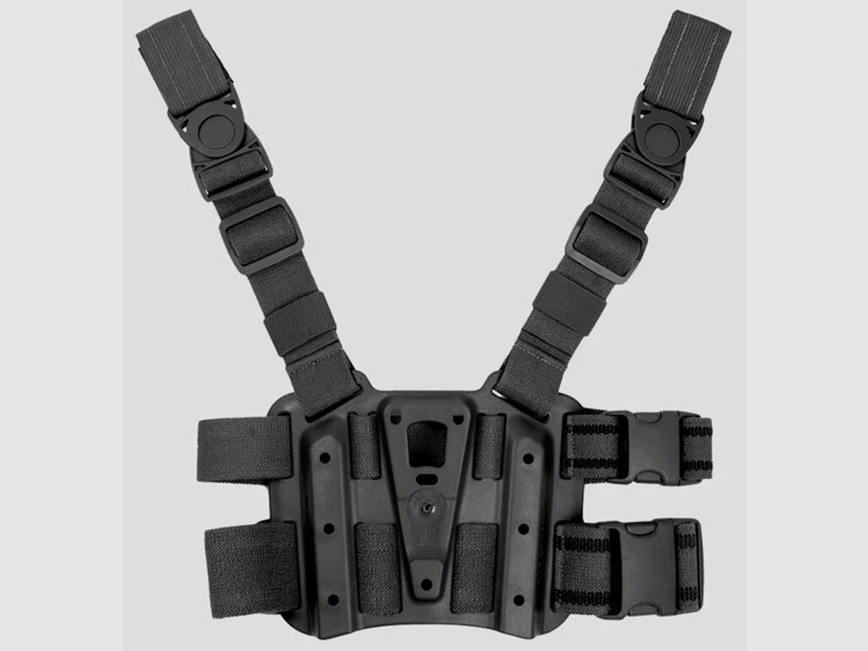 Taktische Plattform BLACKHAWK! für SERPA- oder CQC-Holster – schwarz