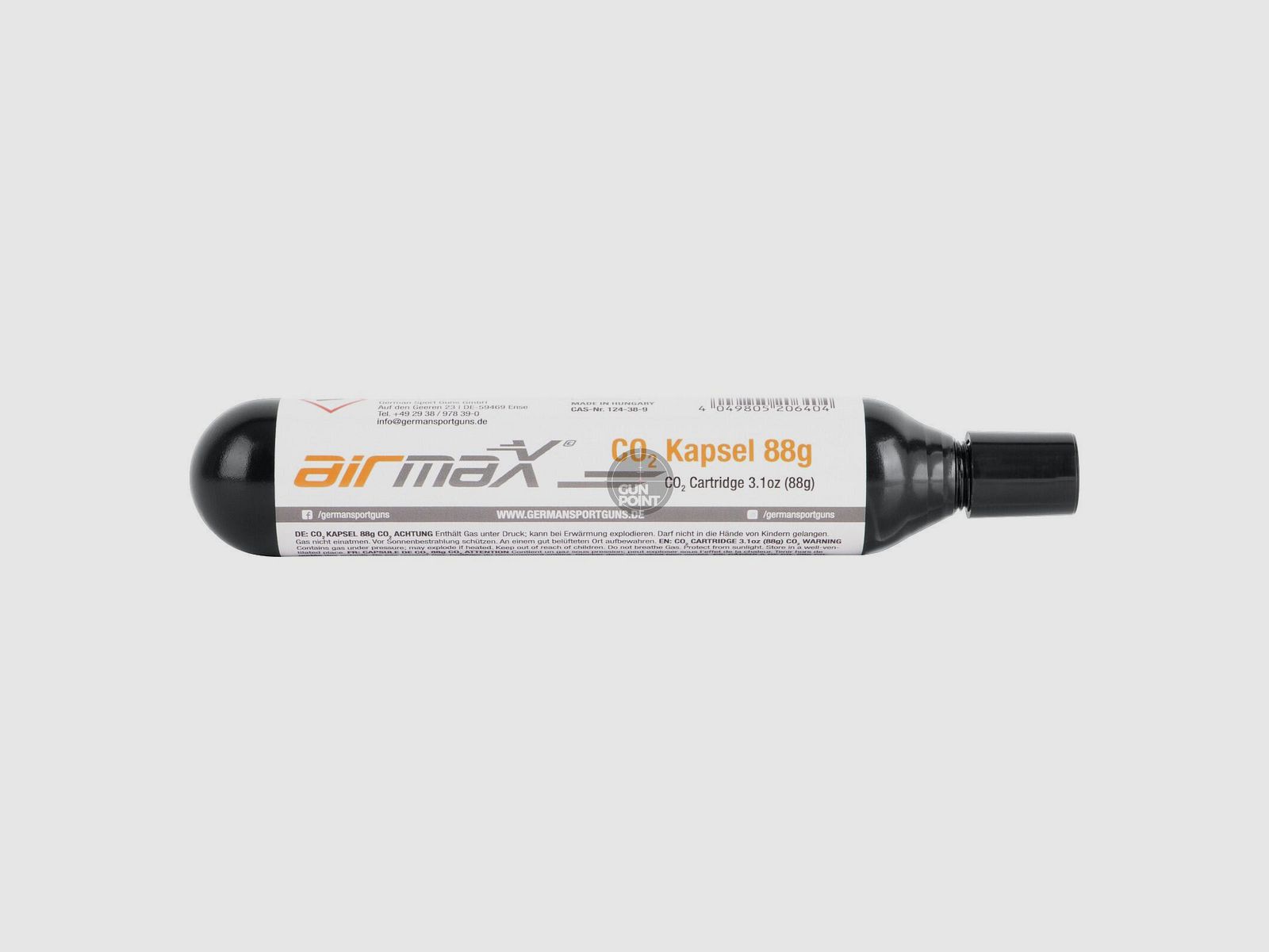 airmaX CO2 Kapsel 88g