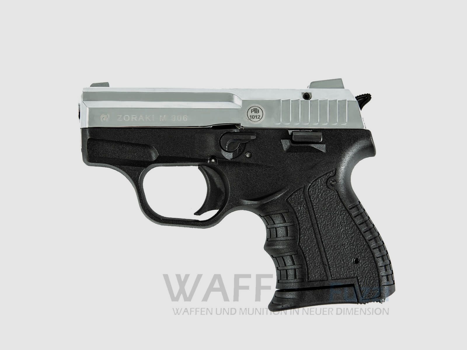 Zoraki 906 blank firing gun chrome special edition 9mm P.A.K.