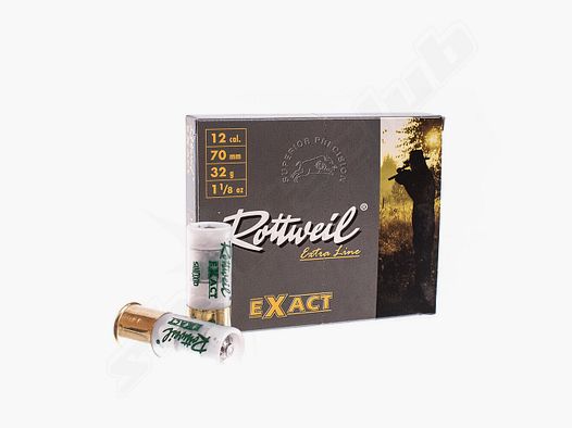 Rottweil bala de escopeta Exact 12/70 Rottweil 32g
