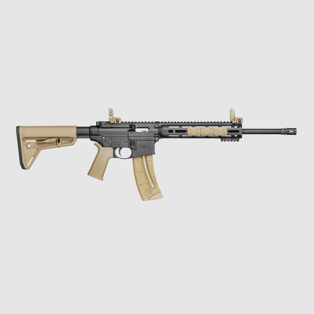 Smith & Wesson Rifle M&P15-22 Sport MOE SL 16.5′ .22Lr. F.D.E., immagine 1 di 5