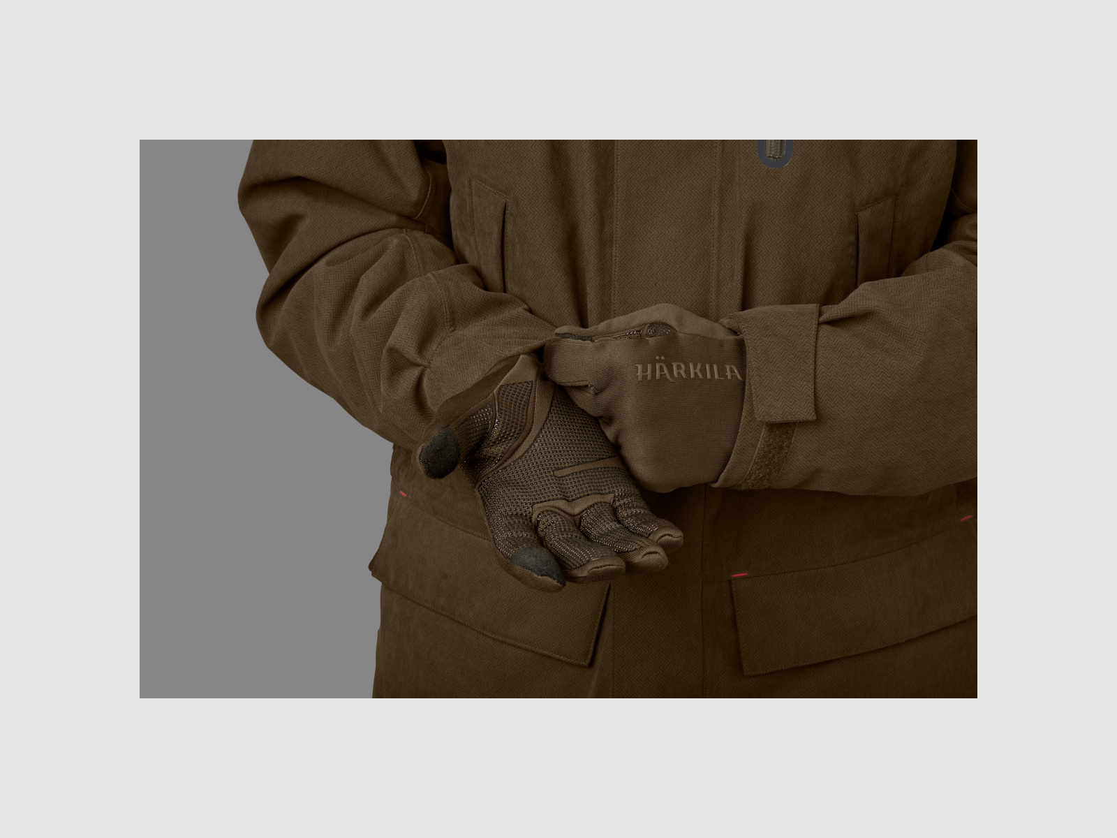 Guantes HÄRKILA Power Stretch Verde Sauce