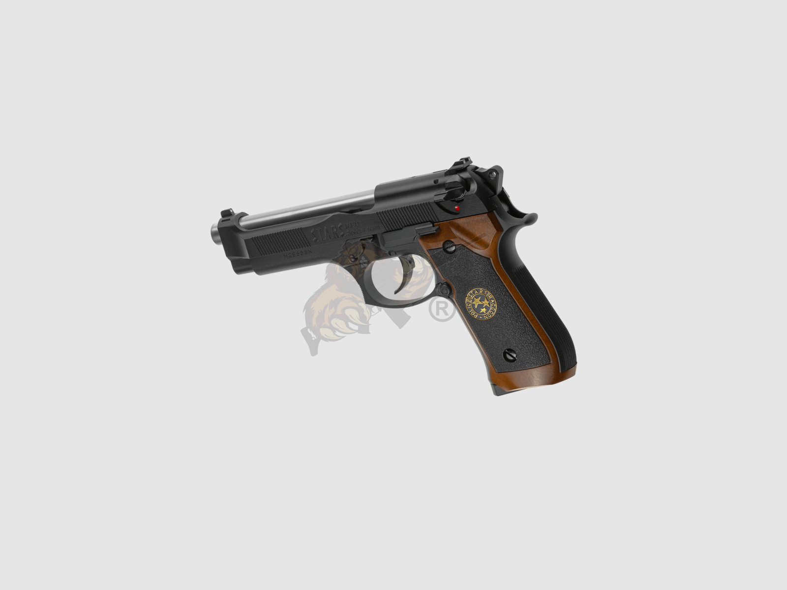 M92 Mod. Samurai Edge GBB CO2 Full Metal (Black/Wood) Airsoft -F-, image 5 of 6