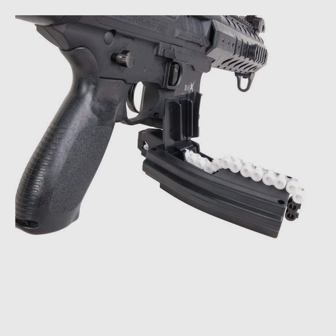 Rifle CO2 Sig Sauer MPX cal. 4,5 mm diabolo - negro