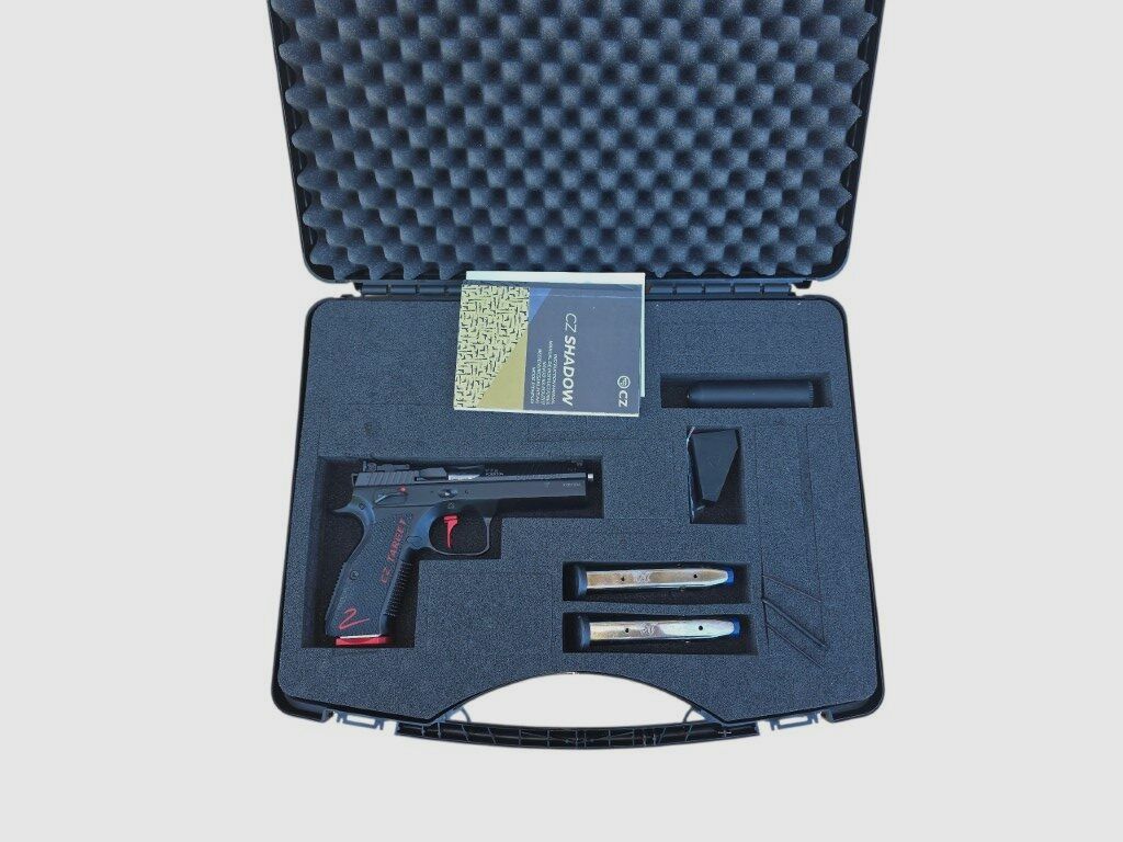 Pistole CZ 75 Shadow 2 TARGET 5" Kaliber 9×19 gebraucht, Bild 2 von 5