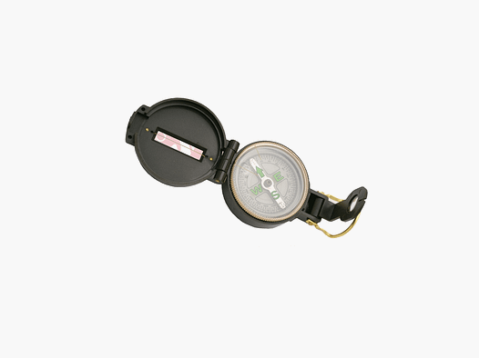 MILITARY GREEN PLASTIC COMPASS