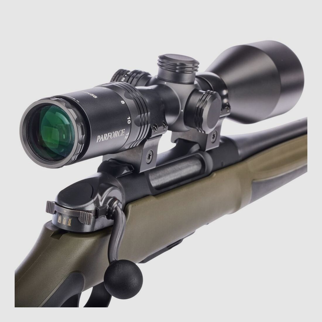 Offerta completa di fucile ripetitore Haenel NXT Composite con Parforce PZ1 1-4x24 8x57 IS