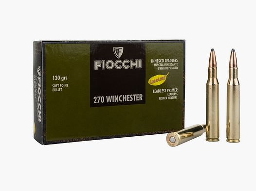 Kal. 270 FIOCCHI SP 130 Grain Verpackung 20 Stk.