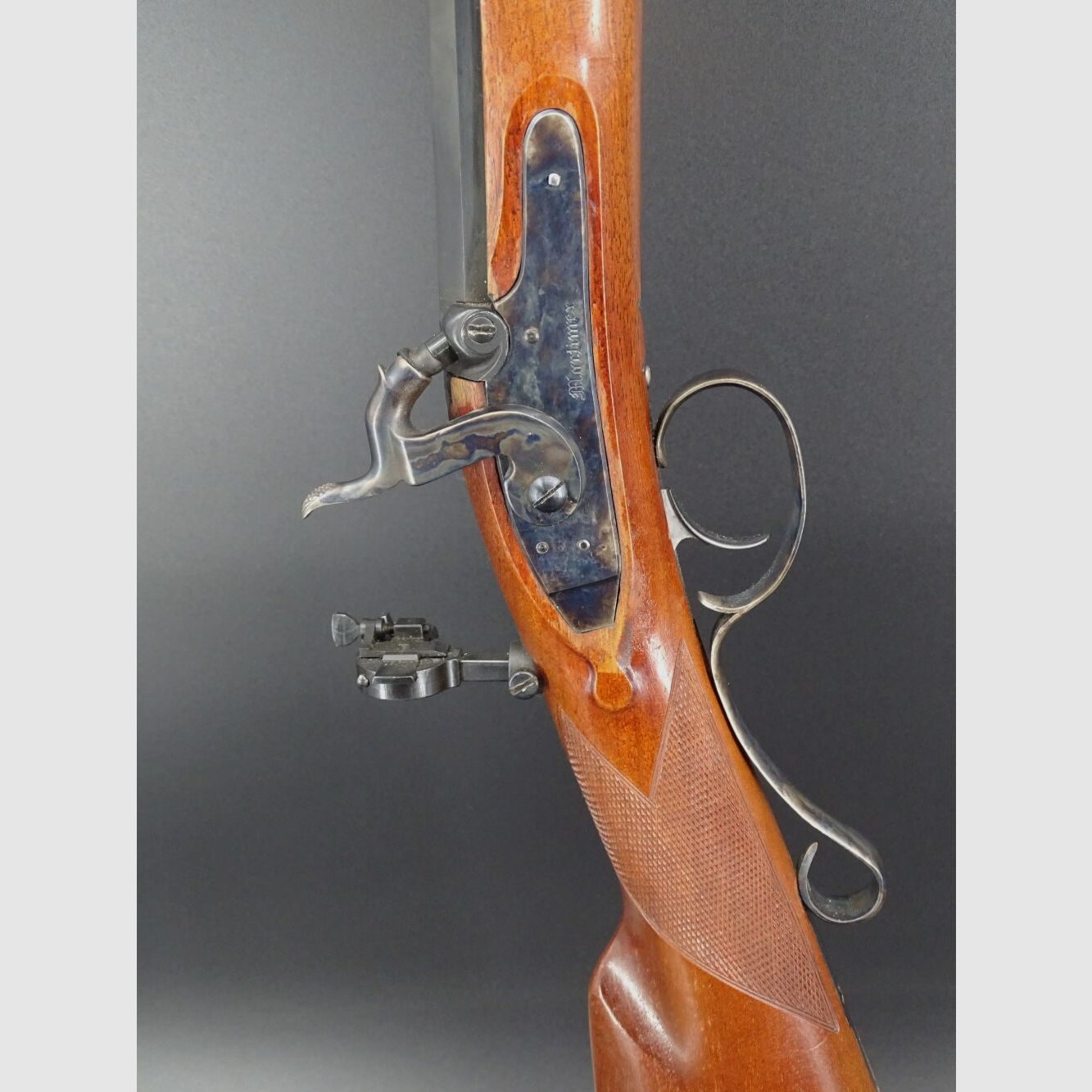 DP Pedersoli Mortimer Kaliber 45 BP mit Dioter Mortimer