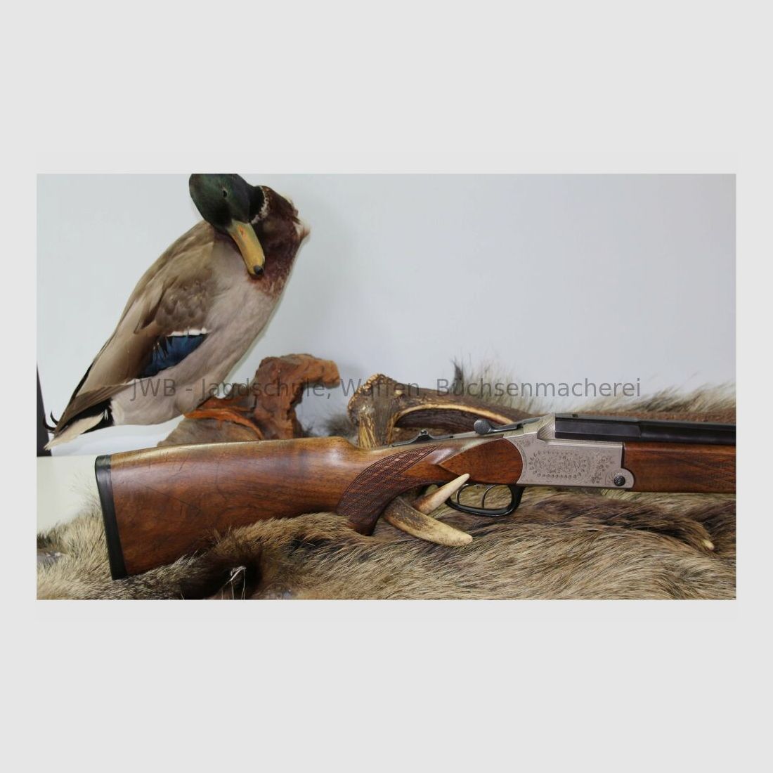 Blaser ES 63 ideale Damenwaffe da nur 35 cm Schaftlänge 7x65R;12/70