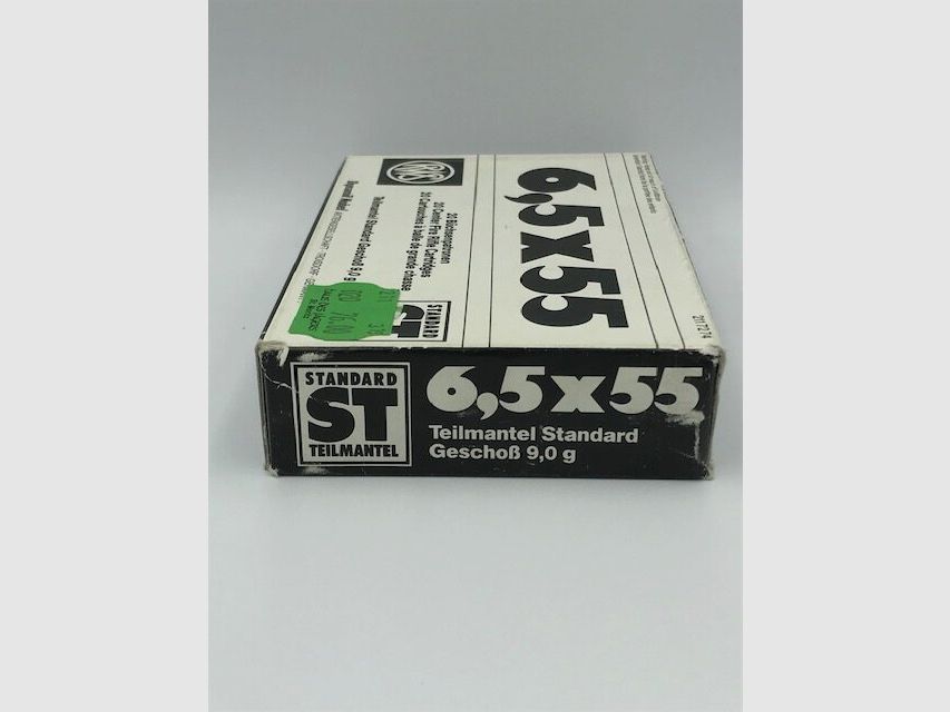 RWS Büchsenmunition 6.5X55 Teilmantel 9.0 g. Standard