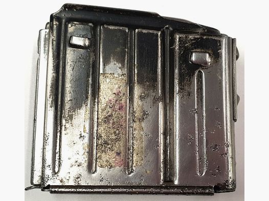 Olympia Büromaschinenwerke A.-G., Erfurt Mainzerhofplatz Seltenes Magazin für Gewehr 43 / Karabiner 43, G43 / K43 "aye"