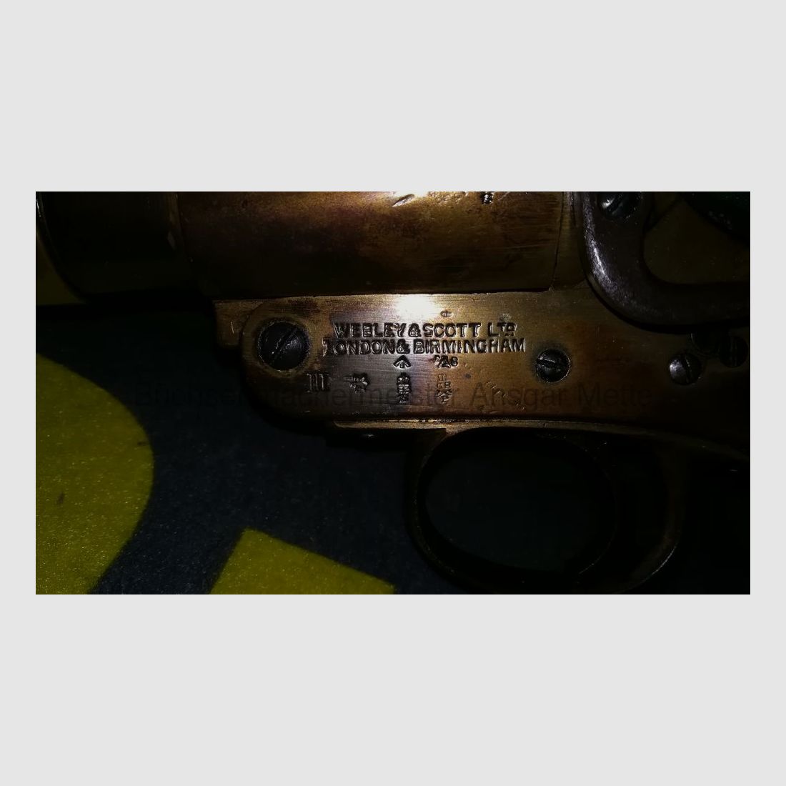 Webley and Scott Signalpistole	 MK3