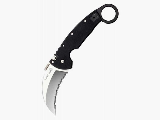 Cold Steel Tiger Claw Taschenmesser, Wellenschliff, CTS XHP