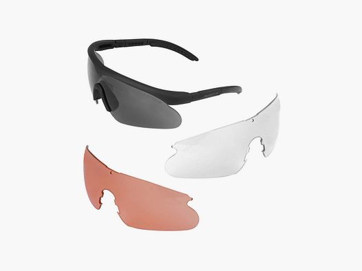 Swiss Eye - Okulary strzeleckie Raptor z zestawem wizjerów - 10161
