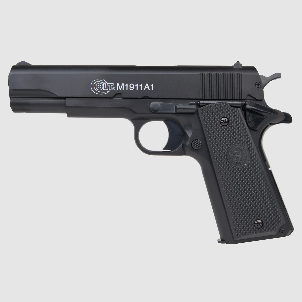 Colt 1911 H.P.A. Schwarz 6mm - Airsoft Federdruck < 0,5 Joule