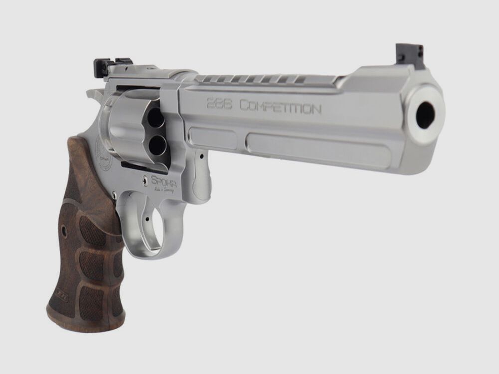 Rewolwer SPOHR 286 Competition ze stali nierdzewnej 6 cali wyprodukowany w Niemczech 6"
