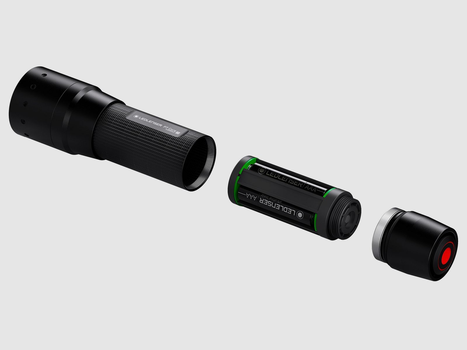 Ledlenser 502180 P7 Core Taschenlampe bis zu 450 Lumen 220 Meter