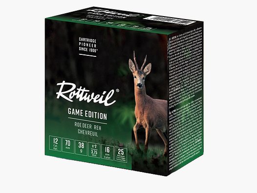 Rottweil Game Edition Deer Cartridges - Cal. 12/70