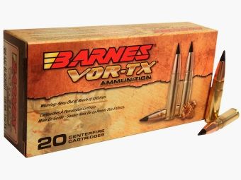 Barnes VOR-TX .300 AAC Blackout 120GR TAC-TX Boat Tail 20 cartouches