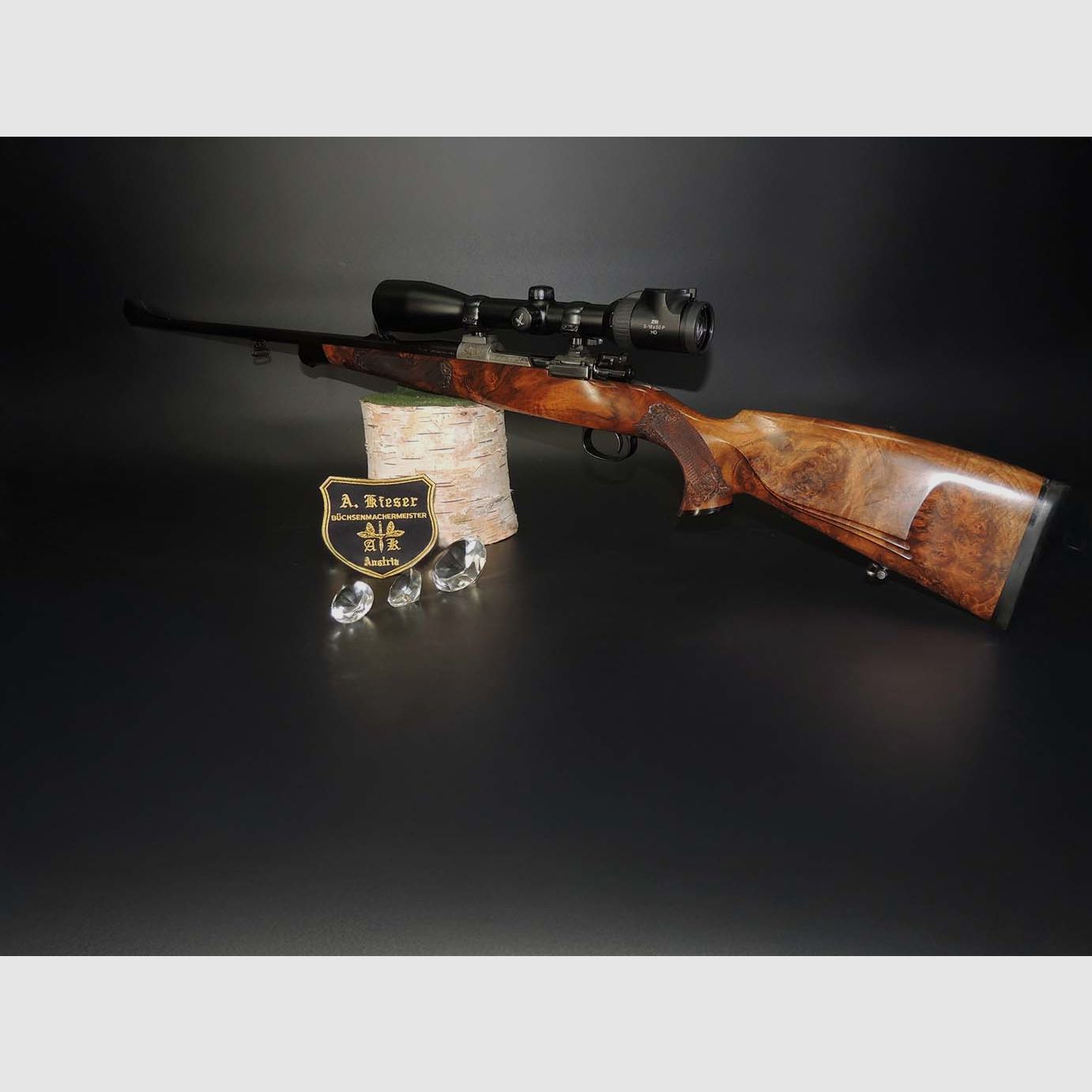 Mauser FERLACH – Eigenbau Andreas Kieser – Repetierer Kal. .300 Win. Mag., Bild 1 von 8