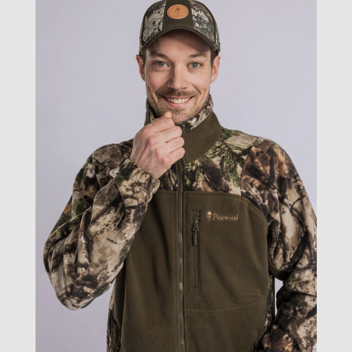 PINEWOOD Furudal Hunters Camouflage Fleece Jacket