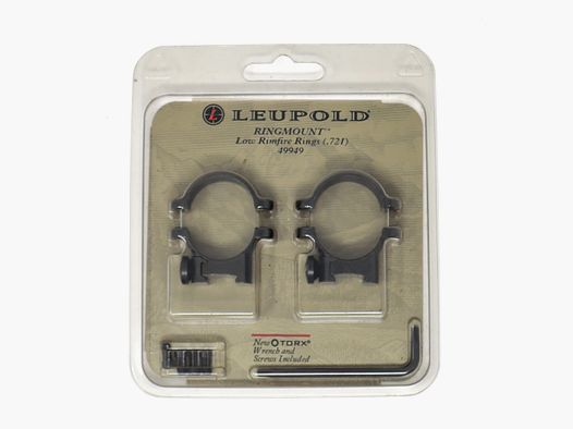 Leupold – Anelli per Cal. 22 o Aria Compressa