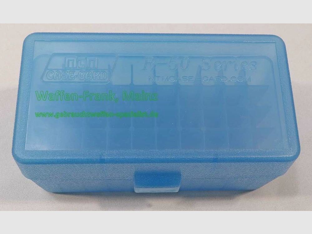 MTM Products Company USA Patronenbox RS-S-50 blauklar