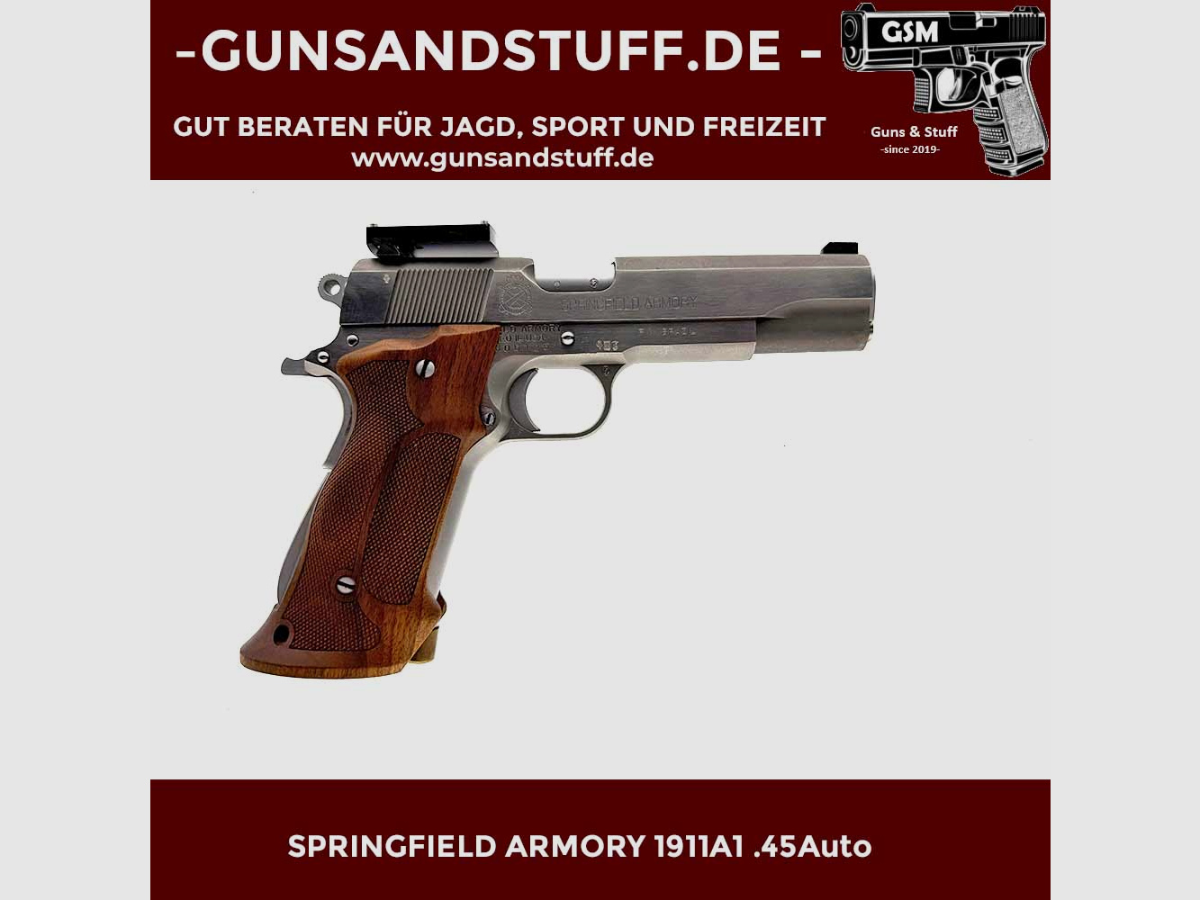SPRINGFIELD ARMORY 1911A1 .45Auto