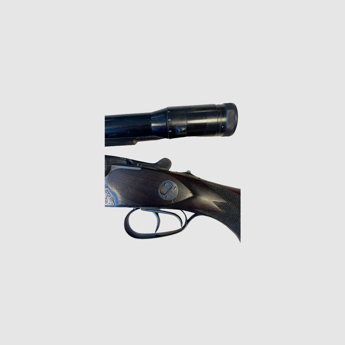 Fucile Simson Suhl Cal. .30-06 / 12/70 / .222 + ZF Zeiss Diavari 2,5-10x52