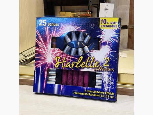 Umarex Starlette Collection 2 - 15mm - 25 shots with 4 different effects