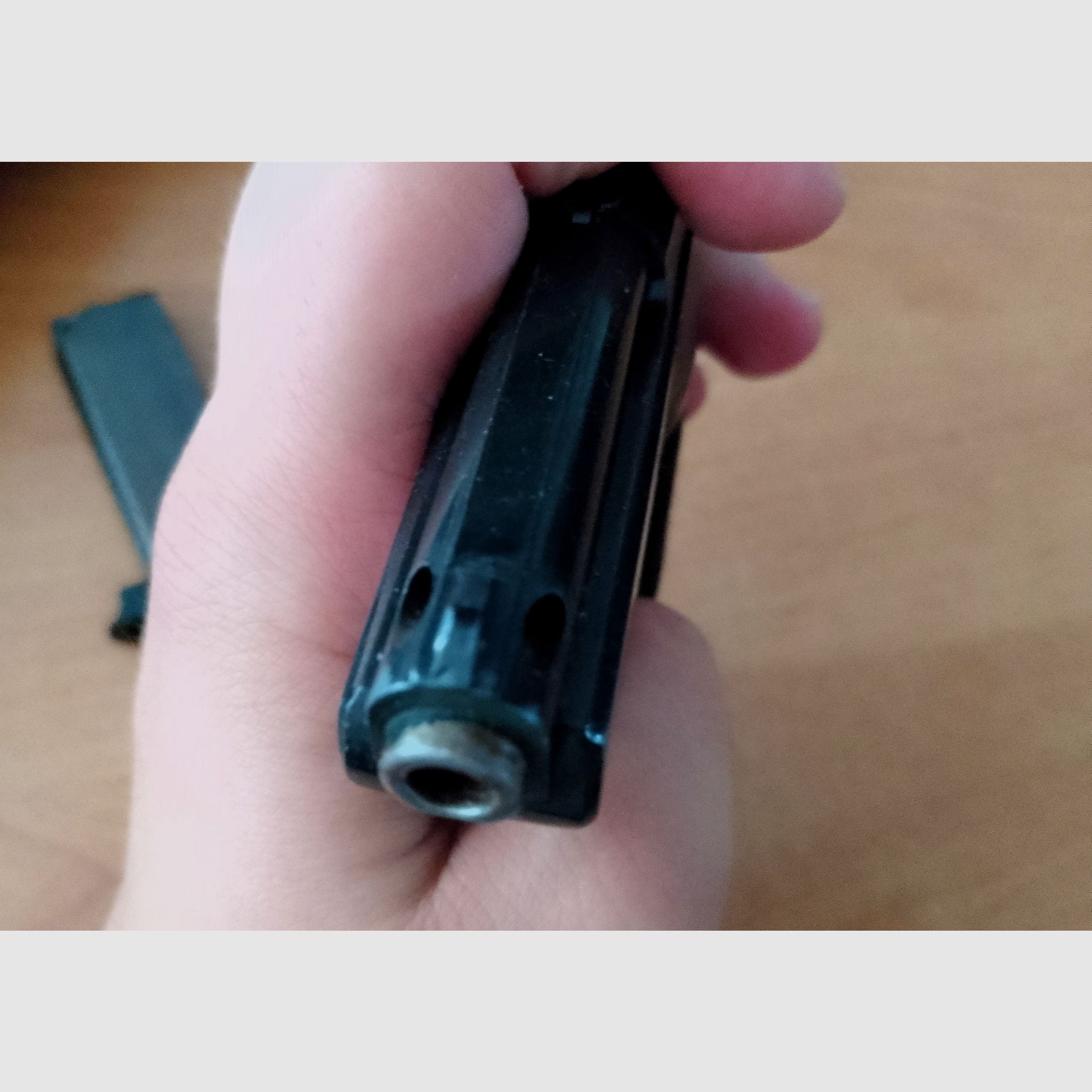 Zeldzame Rhöner SM 110A Kal. 8 mm knal in PTB 45-69 van 1969!