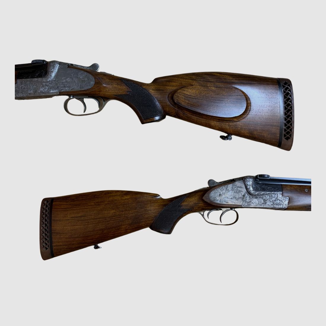 Double rifle Merkel 8x75RS with 2x Schmidt & Bender scopes