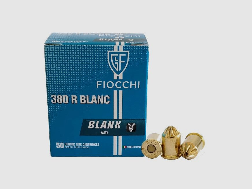 FIOCCHI Cartouches à blanc 380-9X17