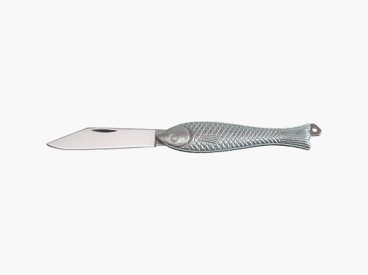 Couteau Porte-Clés Mikov Forme Poisson Argenté - M130NZ1
