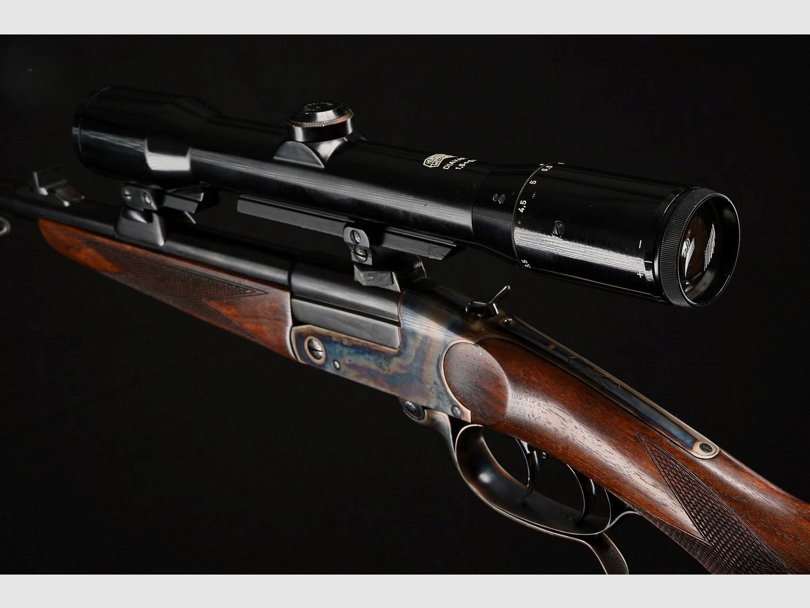 Sauer Pirschgewehr Einzelschuss Unter Hebel Kipplauf 8 x 48 Sauer