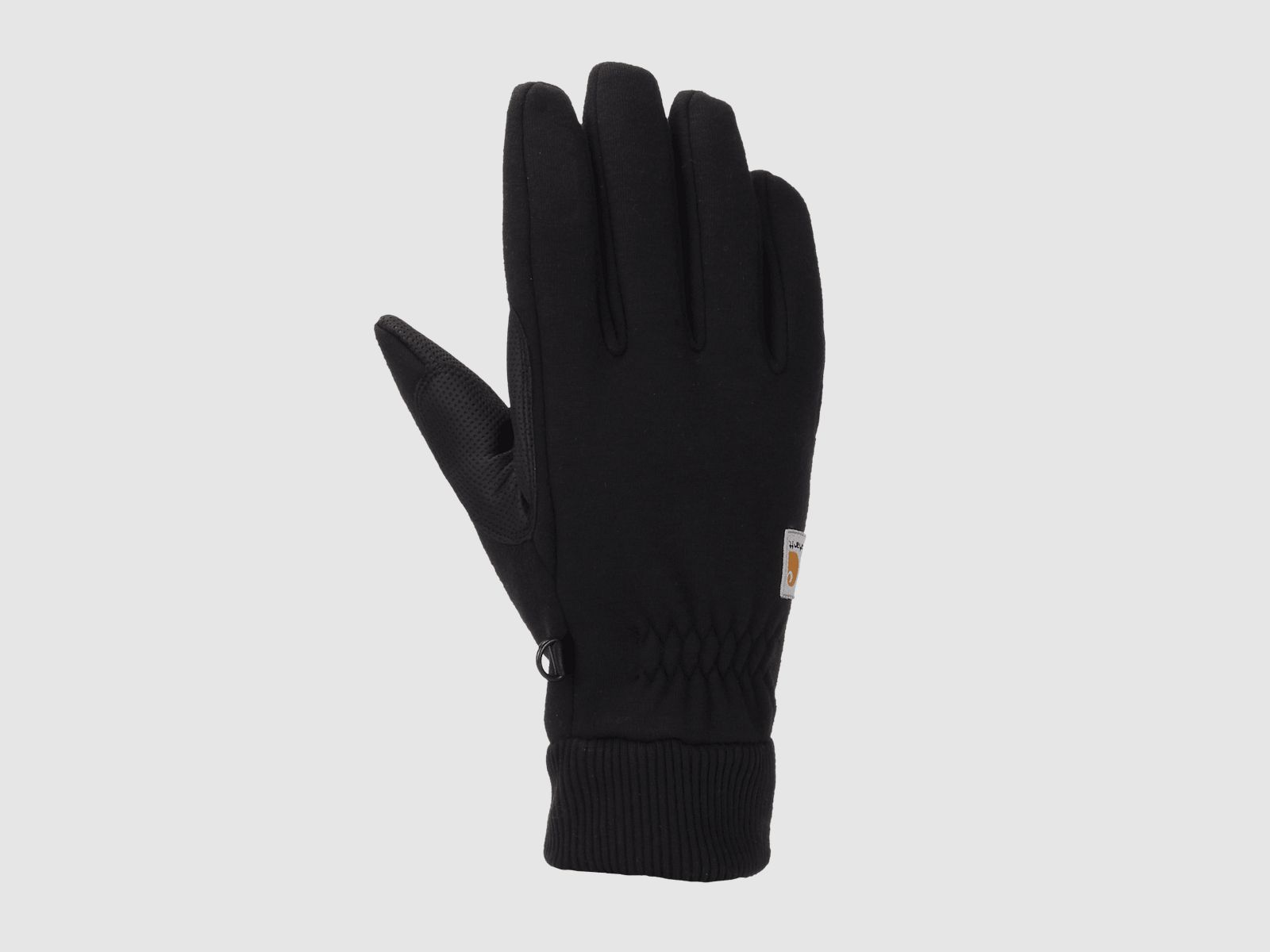Carhartt Wind Fighter™ Thermal-Lined Fleece Touch-Sensitive Knit Cuff Glove Men Black 2XL