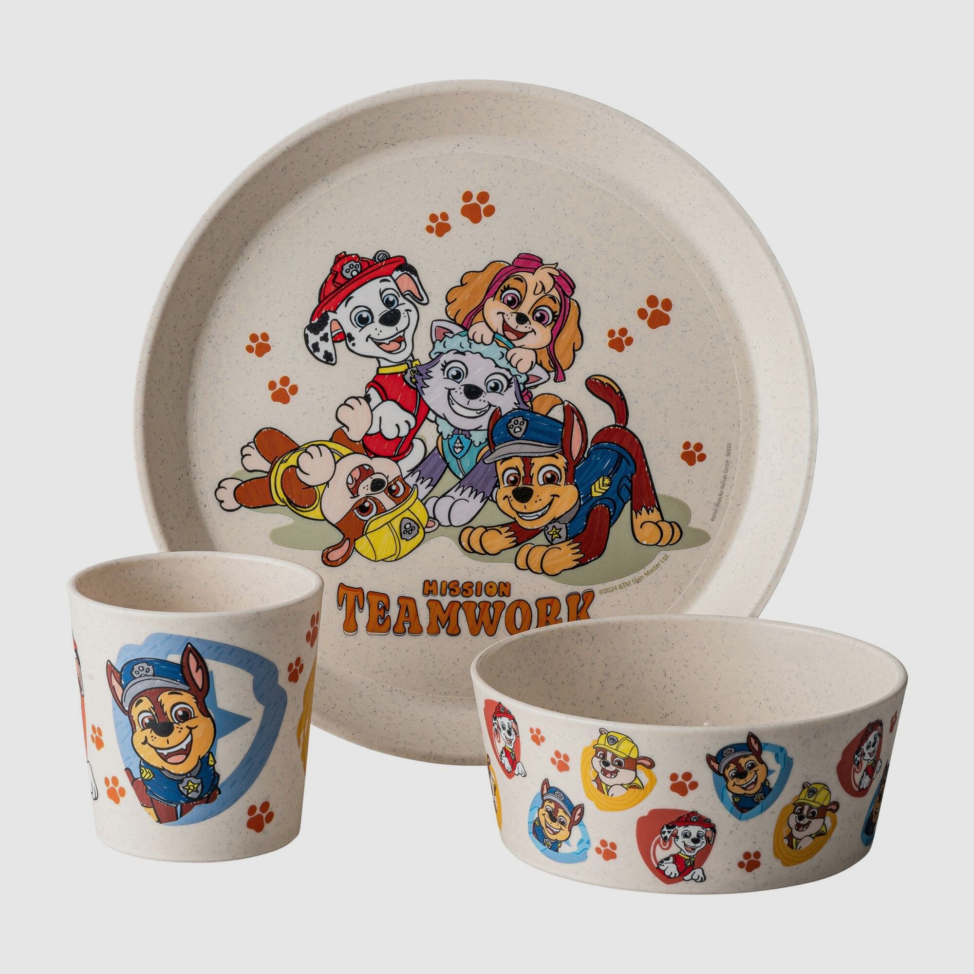 Set di stoviglie per bambini Paw Patrol, immagine 2 di 6