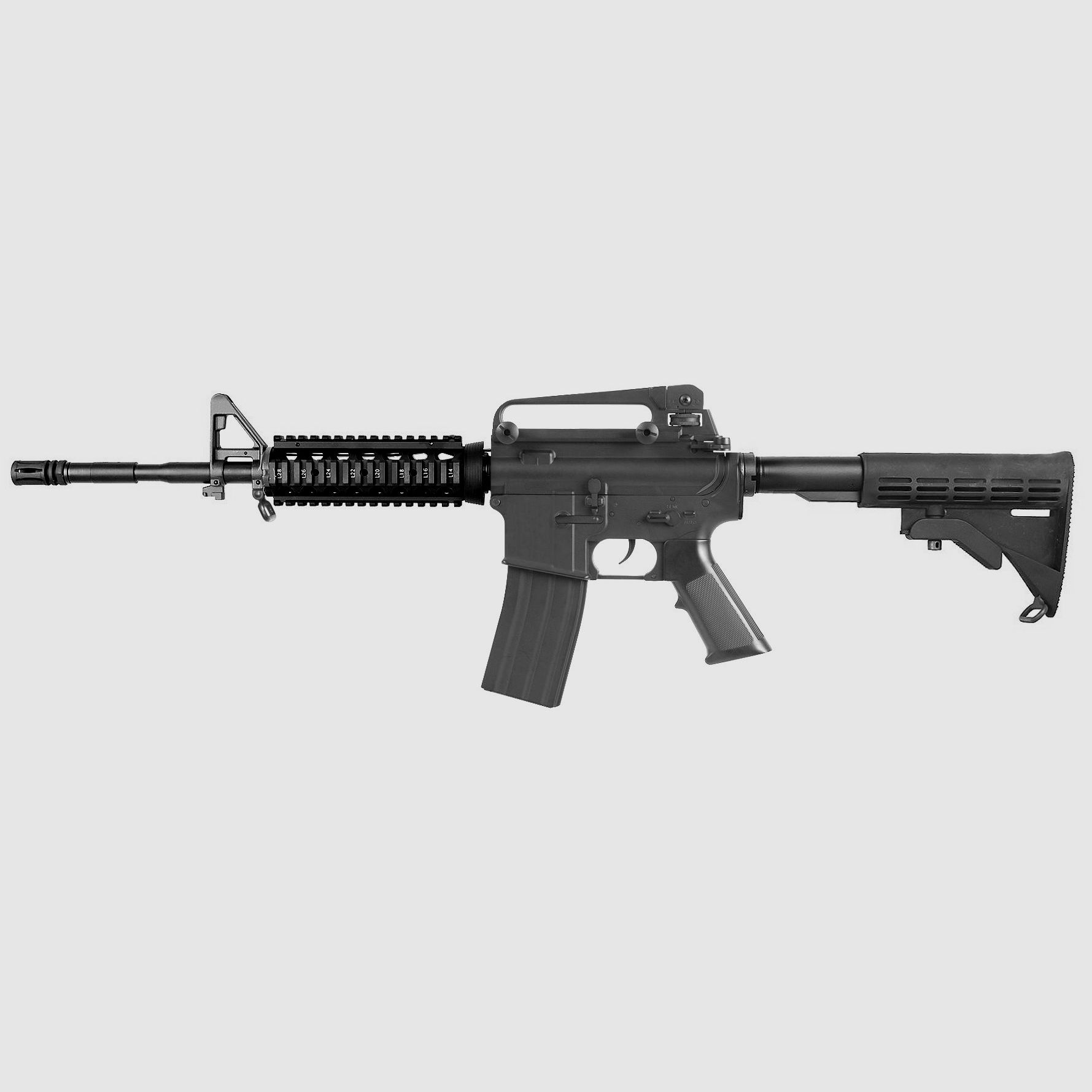 M4A1 RIS Karabinek Całkowicie Metalowy Kaliber 4,5mm Stal BB