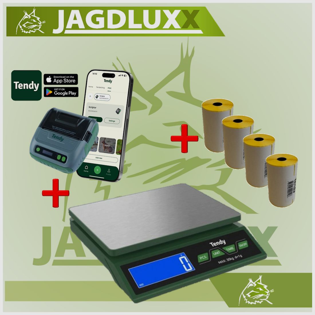 Tendy Labeling Set for Meat and Sausage Products